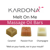 Melt on Me - Massage Bars | Melt on Me - Barras de aceite para masajes